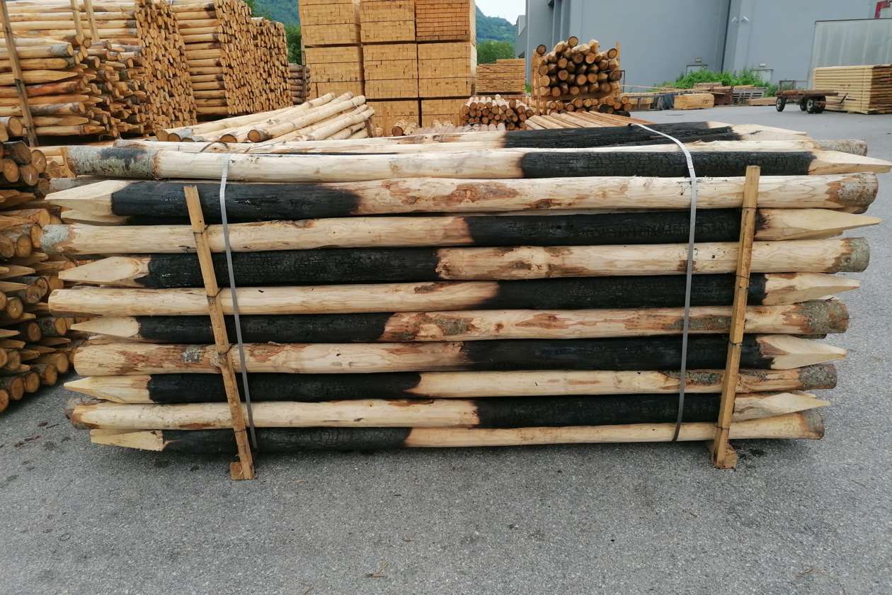 Gorza S.r.l. - Impiego dei pali - Pali per vigneti e frutteti 