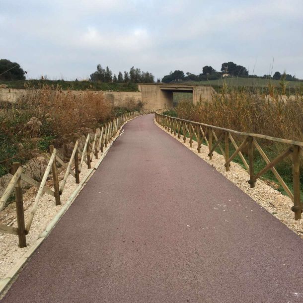 Gorza S.r.l. - Realizzazioni - Pista ciclopedonale - Melfi (AG)