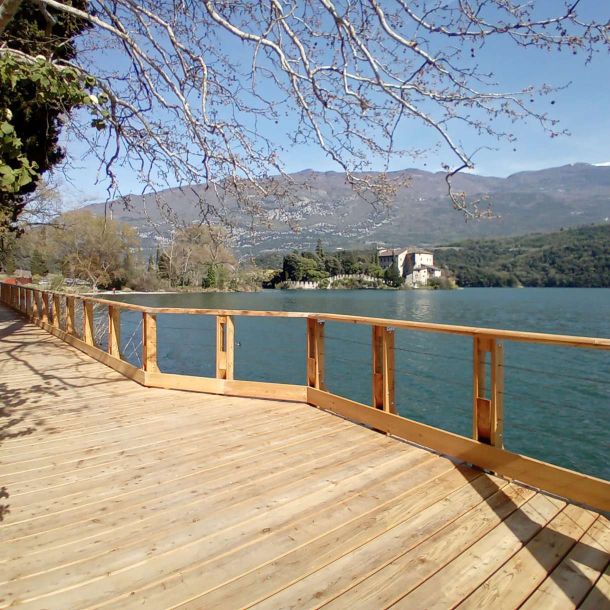 Gorza S.r.l. - Realizzazioni - Ciclopedonale Toblino