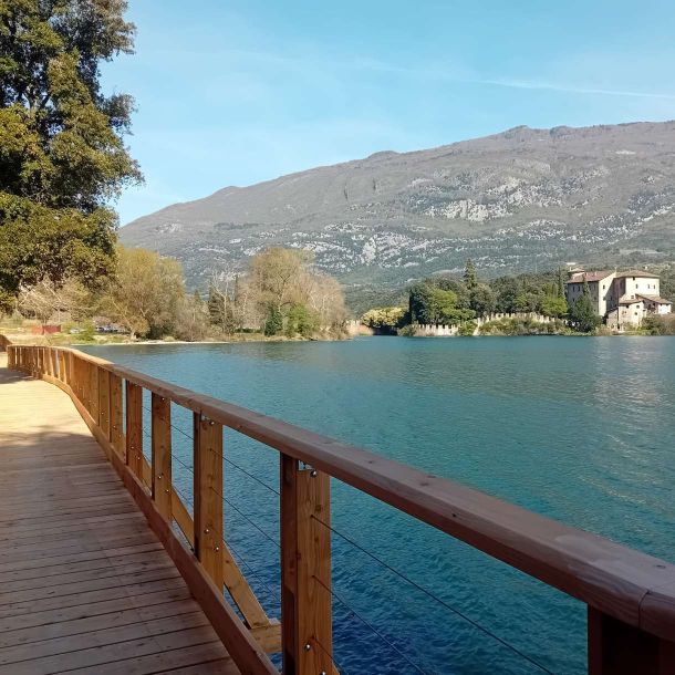 Gorza S.r.l. - Realizzazioni - Ciclopedonale Toblino