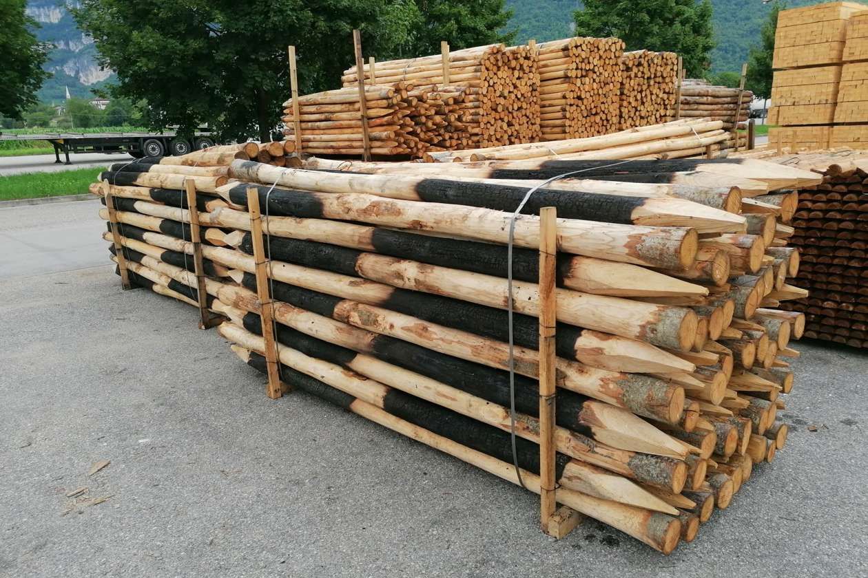 Gorza S.r.l. - Impiego dei pali - Pali per vigneti e frutteti 