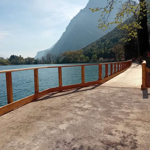 Gorza S.r.l. - Realizzazioni - Ciclopedonale Toblino