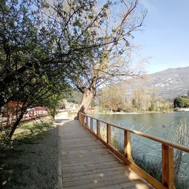 Gorza S.r.l. - Realizzazioni - Ciclopedonale Toblino