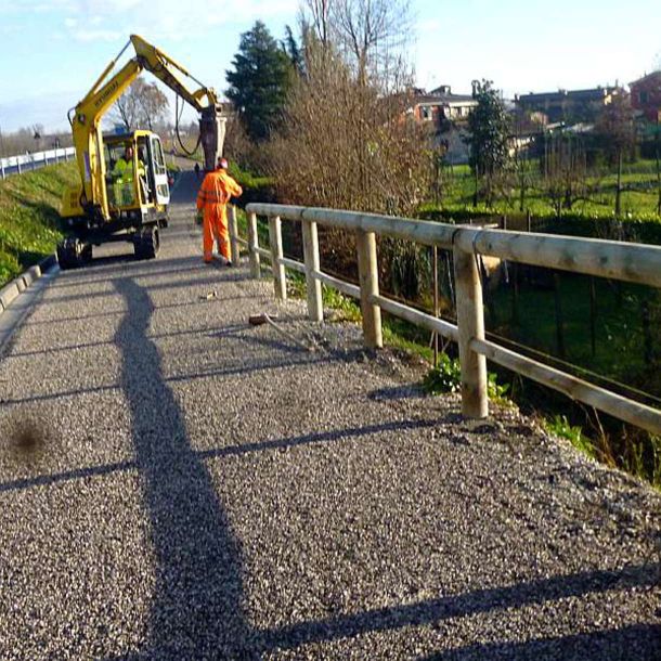 Gorza S.r.l. - Realizzazioni - Pista ciclabile - Bacchiglione (PD)