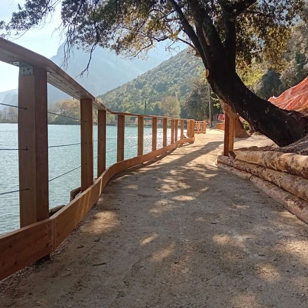 Gorza S.r.l. - Realizzazioni - Ciclopedonale Toblino