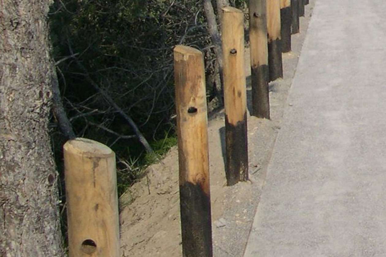 Gorza S.r.l. - Impiego dei pali - Pali per recinzioni