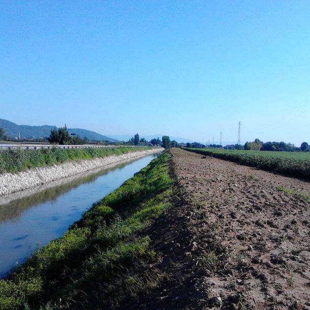 Gorza S.r.l. - Realizzazioni - Canale artificiale - Mossano (VI)